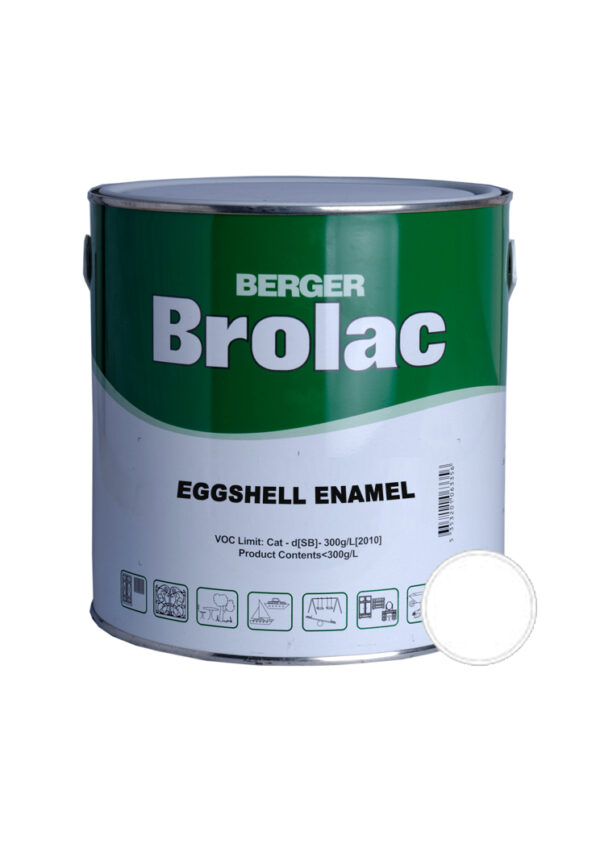 EGGSHELL BRILLANT WHITE 1.0Lt EGBW1