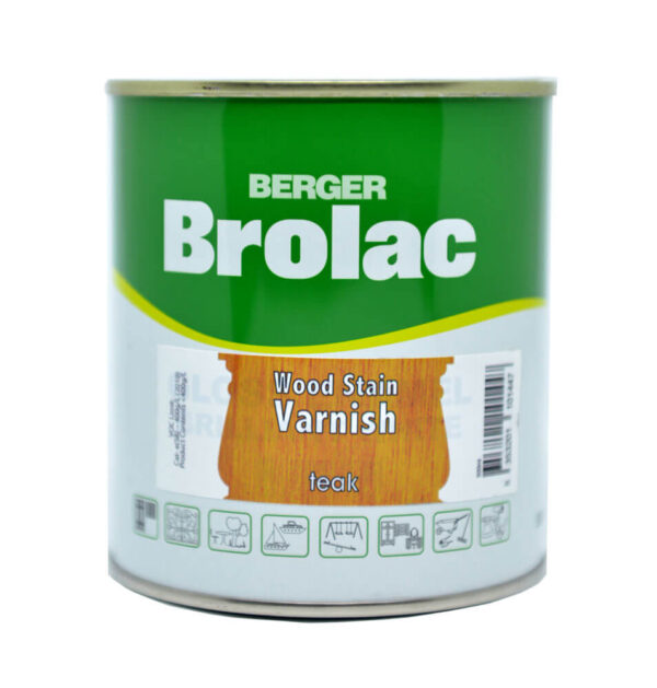 VARNISH STAIN BERGER TEAK 500ml VATE500