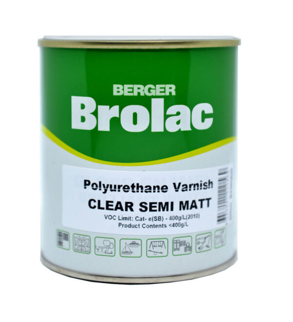 VARNISH SEMI-MATT BERGER 1.0lt PUSM1