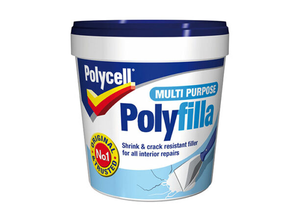 POLYCELL MULTI PURPOSE POLYFILLA READY MIXED TUB 1KG ART: 5084941