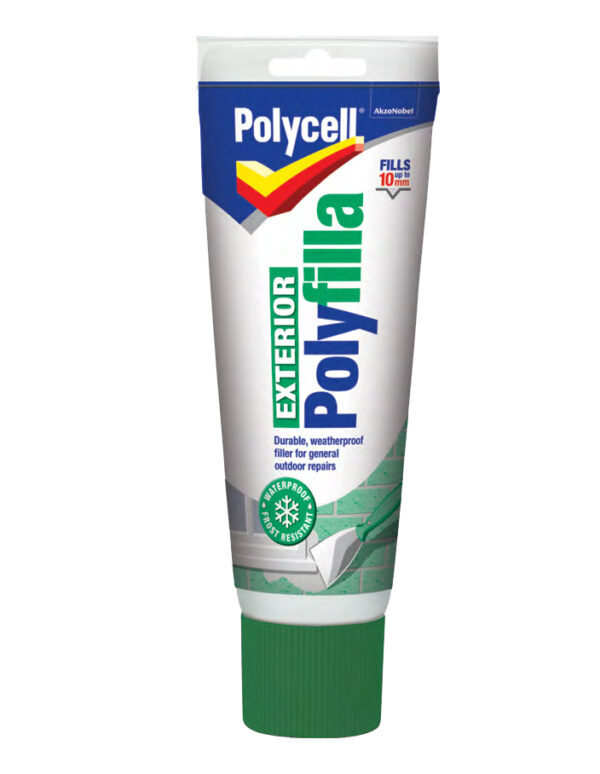 POLYCELL TOUGH EXTERIOR POLYFILLA TUBE 330g ART: 5084942