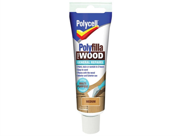 POLYCELL WOOD FILLER ALL PURPOSE MEDIUM 330g TUBE Art.5207188