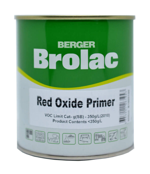 STEEL PRIMER RED OXIDE BERGER 250ml RO250