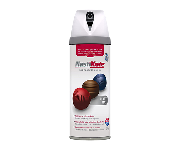 PLASTI-KOTE P.23100 T&S MATT WHITE SPRAY PAINT