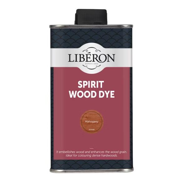 LIBERON SPIRIT WOOD DYE MAHOGANY 250ml FR Art.121960