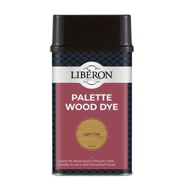 LIBERON Palette WOOD DYE Water Based - Light Oak -  500ml UK Art. 126744