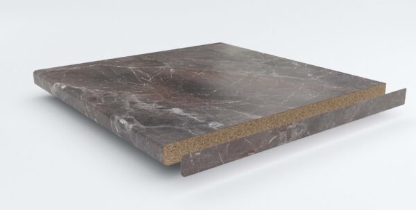 650 X 45 X 0.7mm GETALIT HPL EDGING STRIP SL120 SC (MARBLE GREY) (2pcs/pack)