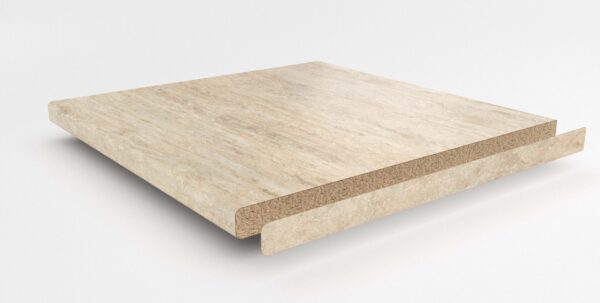 650 X 45 X 0.7mm GETALIT HPL EDGING STRIP TV374 FEIN (TRAVERTINE) (2pcs/pack)