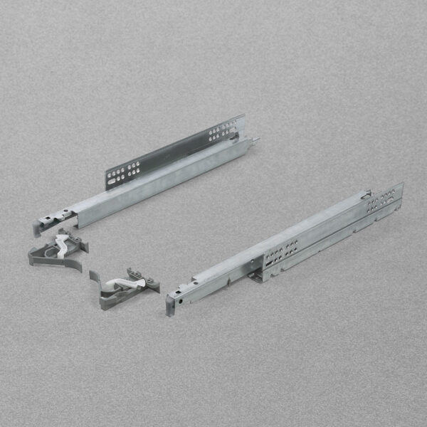 FUTURA RUNNER PAIR W/SMOVE FULL EXT. 500mm ART. 6555 {CLIPS NOT INCLUDED}
