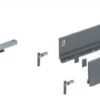 *STYLE BOX PUSH TO OPEN SLIM DRAWER H100 X L500 GRAPHITE F92317-IG - Image 3