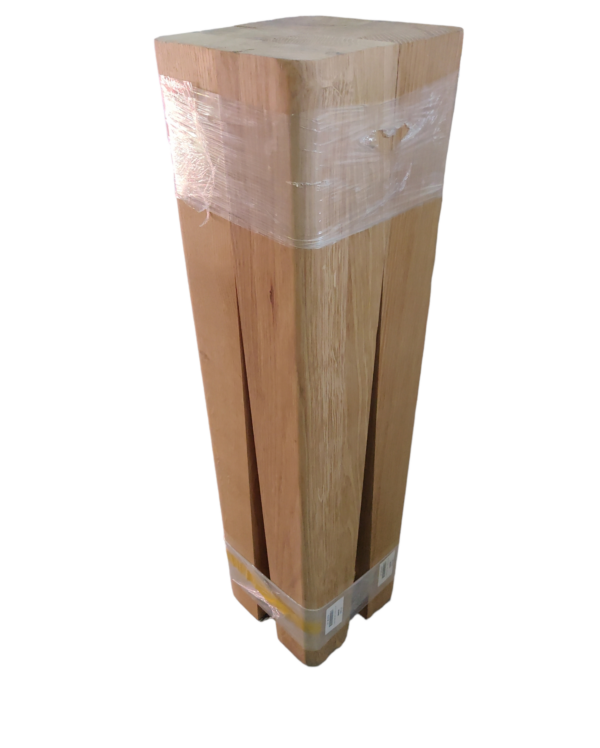 SET OF 4 VICKY - OAK TABLE LEGS 4"