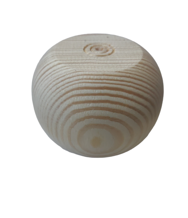 PINE SMALL ROUND LEG 2.5" X 4"