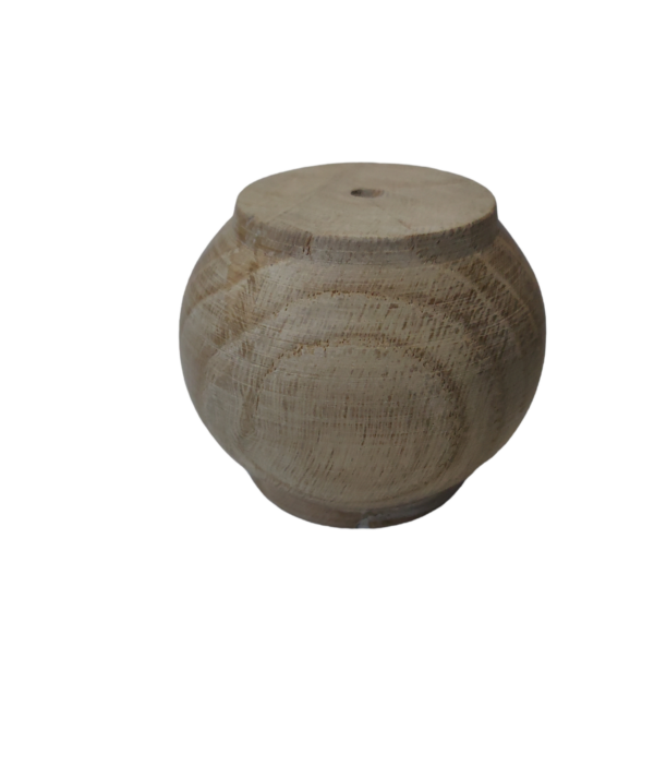 OAK SMALL ROUND LEG 2.5" X 3"