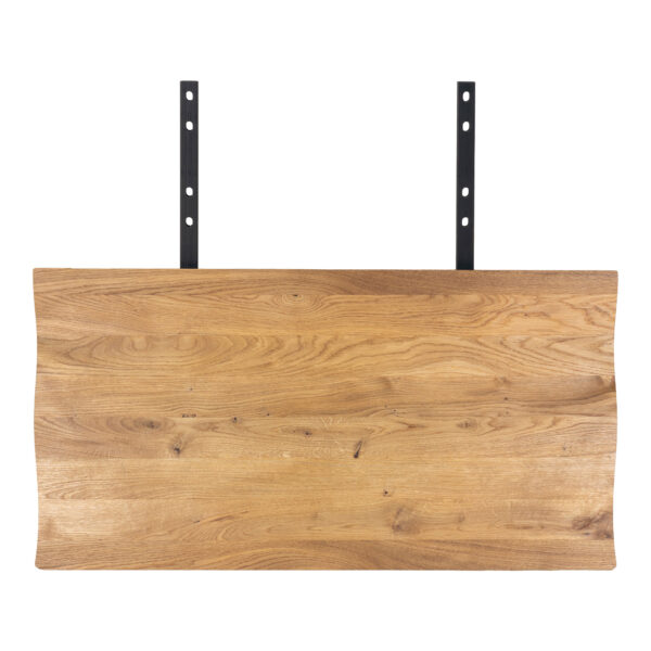 TOULON EXTENSION DINING TABLE PLATES WITH WAVY EDGE OIL OAK 500X950X40mm ART: 2201615