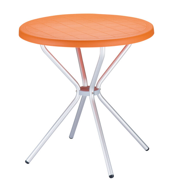ELFO 70 ROUND 70cm ORANGE TABLE