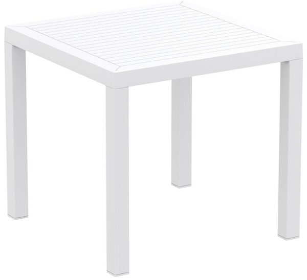 ARES TABLE 80 X 80cm WHITE