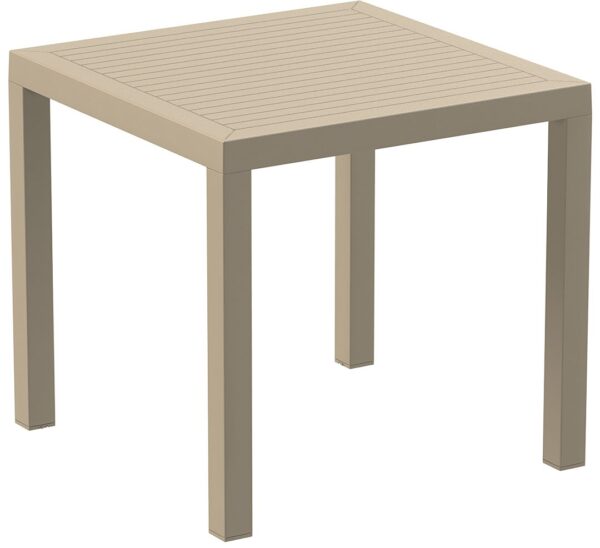 ARES TABLE 80 X 80cm DOVE GREY