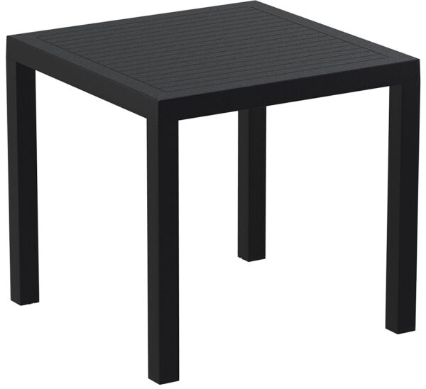 ARES TABLE 80 X 80cm BLACK