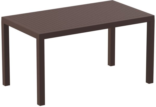 ARES TABLE 140 X 80cm BROWN