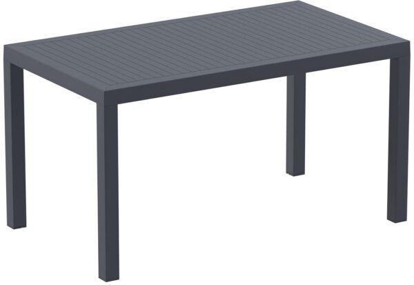 ARES TABLE 140 X 80cm DARK GREY