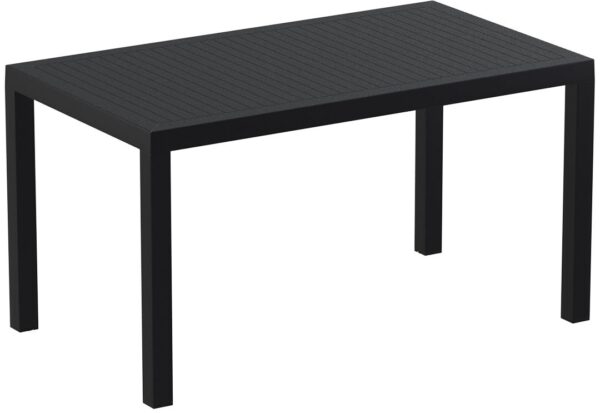 ARES TABLE 140 X 80cm BLACK