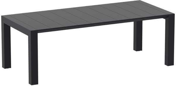 VEGAS MED. TABLE 774 BLACK EXT. 180/220 X 100cm - Image 3