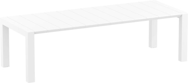 VEGAS XL TABLE 776 WHITE EXT. 260/300 X 100cm