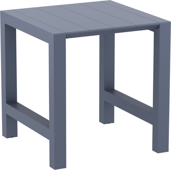 VEGAS 782 BAR EXT.TABLE 100 X 100/140mm DARK GREY