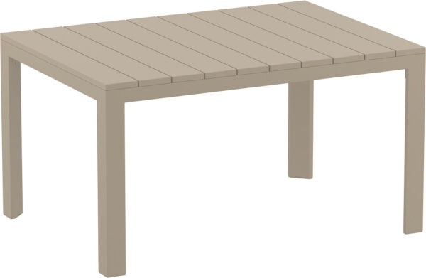 ATLANTIC TABLE TAUPE 140/210 X 100cm 762ATLTP