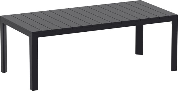 ATLANTIC TABLE BLACK 210/280 X 100cm