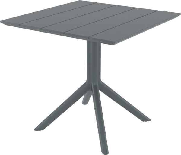 PARIS 298 TABLE 80X80cm GREY 298PARISGY