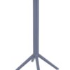 SKY116 FOLDING HIGH TABLE BAR 60 X 60CM DARK GREY