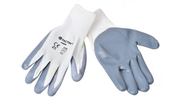 TACTIX NITRILE DIPPED GLOVES LARGE ART: 490043