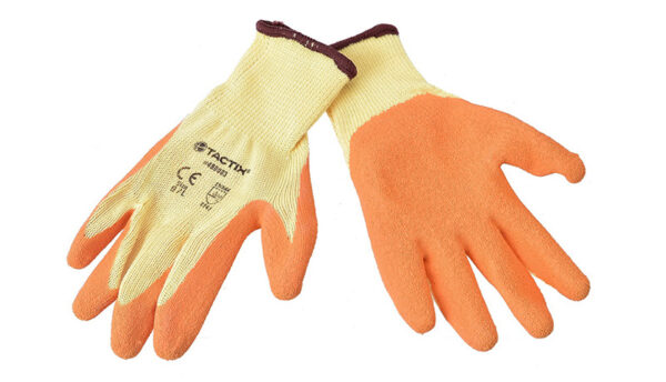TACTIX LATEX DIPPED GLOVES LARGE ART: 490004