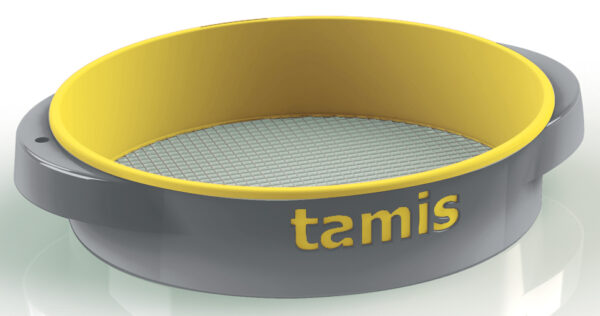 TAMIS SIEVE MESH (No.8) YELLOW FOR USE ON MEDIUM & COARSE SAND ART: 2695JGE