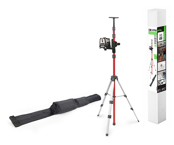 KAPRO SELF-LEVELING LASER, 3 LINES GREEN W/3.2m POLE & TRIPOD ART: 873G SET (873S)