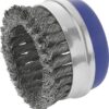 GRINDING POT BRUSH TRESS. 100mm M14  LUX 122851