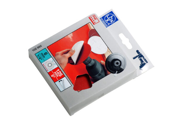 SANDPAPER DISC LUX 102882 125 mm