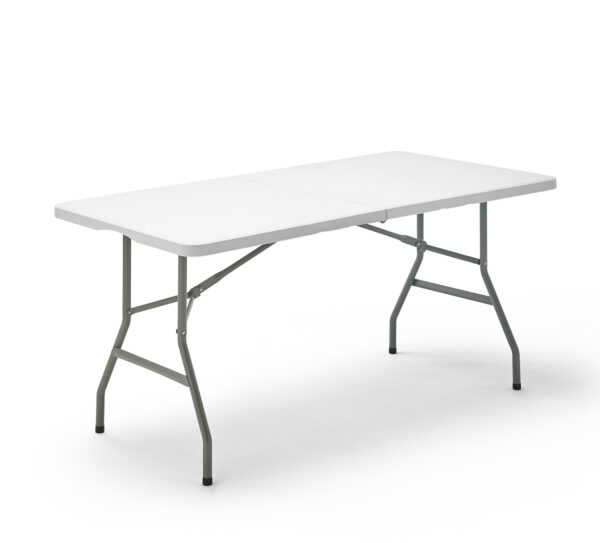 ABS RESIN FOLDING WHITE TABLE