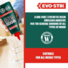 EVO-STIK RESIN 'W' WOOD GLUE 500ml 30615818 - Image 3