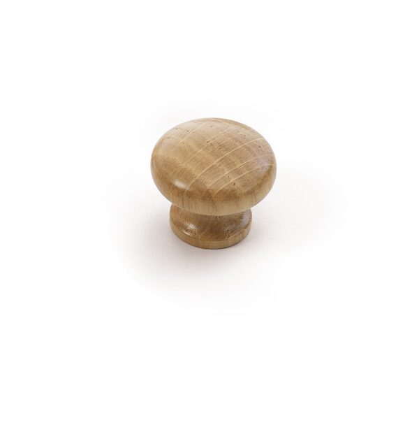 KNOB 40mm OAK TRANSPARENT VARNISH 035 ESTAMP 9062