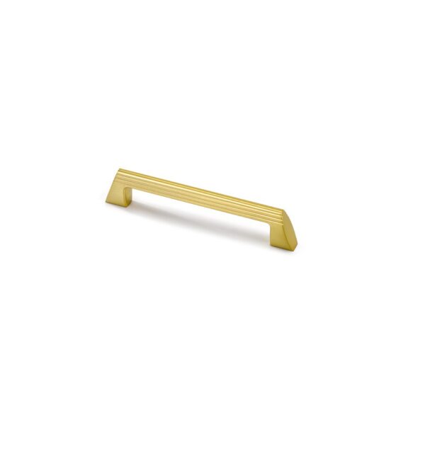 HANDLE 320mm METAL 'GROOVES' BRUSHED GOLD 020 ESTAMP 6871