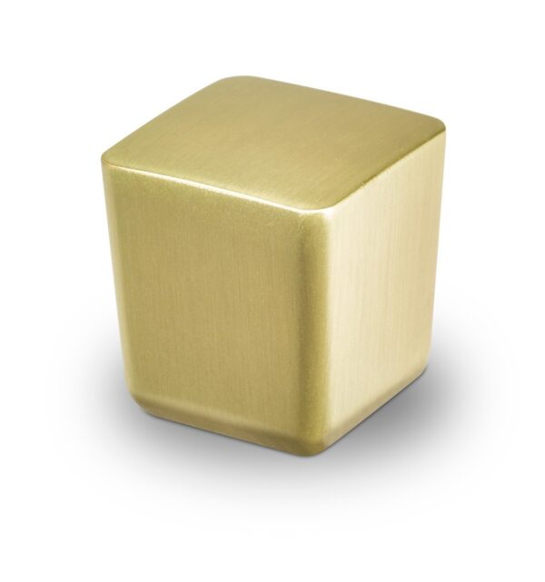 MINI KNOB 25X25mm DULL GOLD 250 ESTAMP 8151