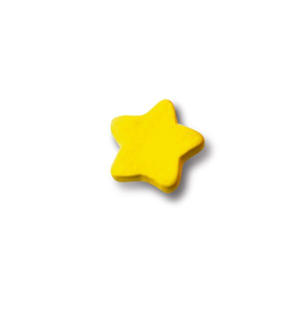 JUNIOR LINE - STAR KNOB DIA. 50mm YELLOW 000 ESTAMP 5617
