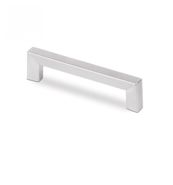 HANDLE METAL 96mm SQUARE CHROMMAT 800 ESTAMP 7472