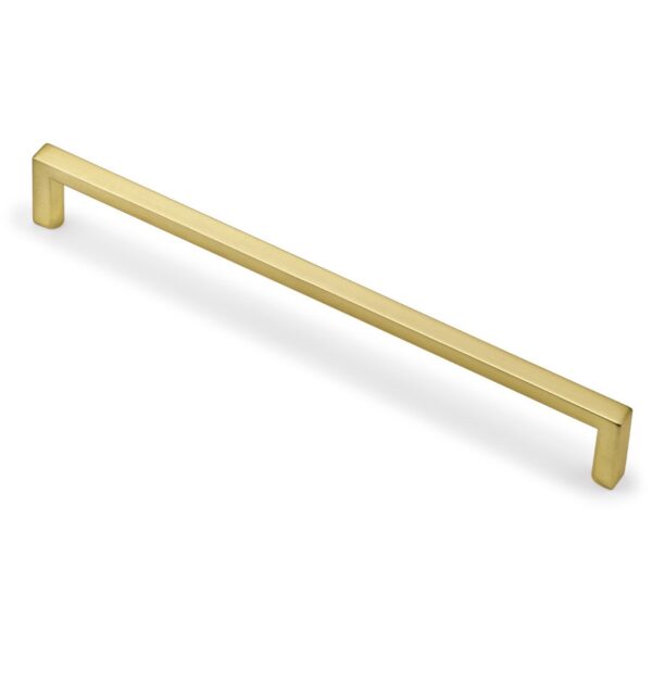 METAL BASIC HANDLE 192mm BASIC BRUSHED GOLD 020 ESTAMP 6763