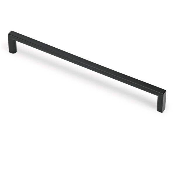 METAL BASIC HANDLE 128mm BLACK 032 ESTAMP 6765