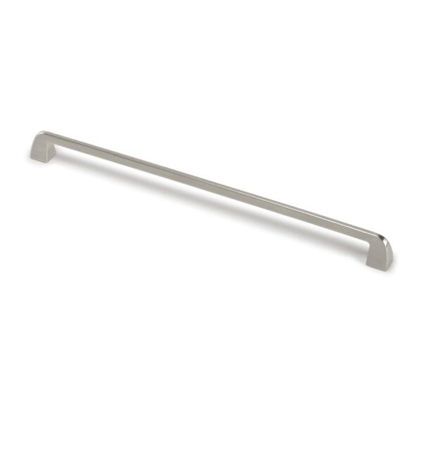 HANDLE 320mm METAL 'WEDGE' BRUSHED NICKEL 038 ESTAMP 6851