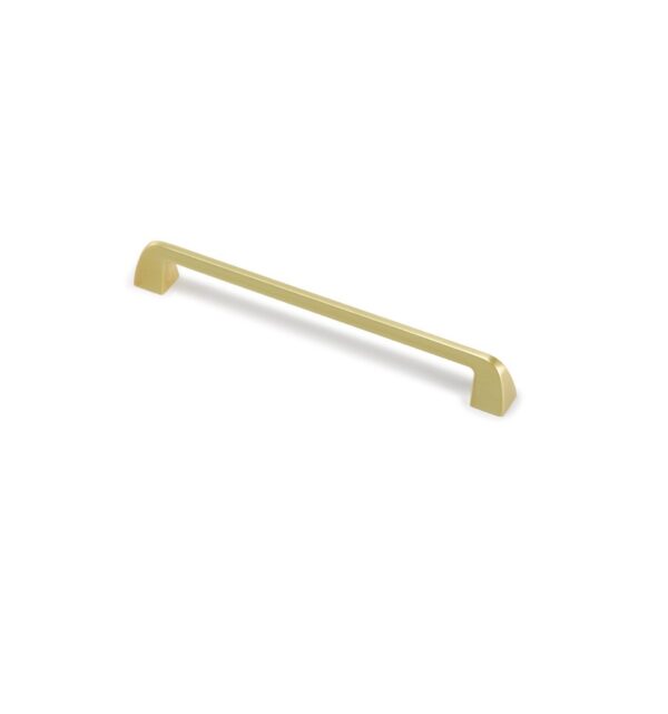 HANDLE 192mm METAL 'WEDGE' BRUSHED GOLD 020 ESTAMP 6852