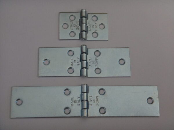 HINGE FIXED PIN ZINC PLT STEEL 50X25mm 4.254.13050 (24pcs/box)